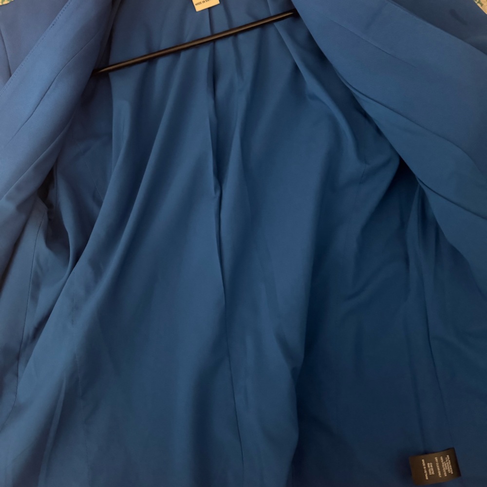 Rachel Zoe || ruched sleeve blazer in cobalt - Picture 6 of 6
